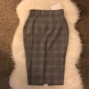 Naked Wardrobe Plaid Skirt